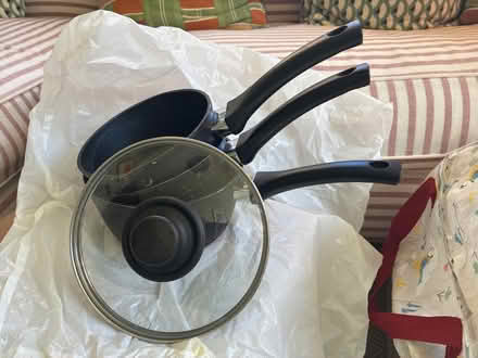 Photo of free 3 x Saucepans (South Kensington W8) #1