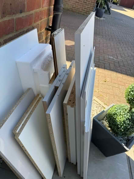 Photo of free Offcuts mdf shelves (Faygate) #3