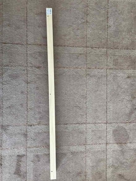 Photo of free JAK picture rail. 120cm long. Light oak effect. (Crouch End N6) #3