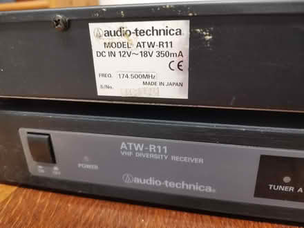 Photo of free VHF Wireless Receivers x3 ATW-R11 (LS16 7DL) #2