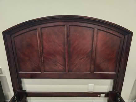 Photo of free Real Wood Queen Bedframe (Huntington) #4