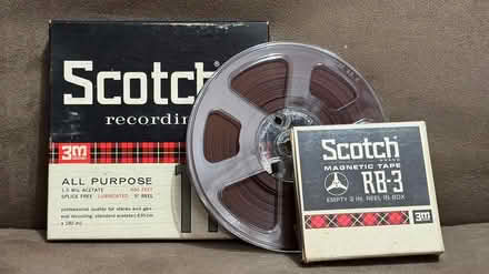 Photo of free Quarter-inch audiotape and reels (UWS 94/Columbus) #1