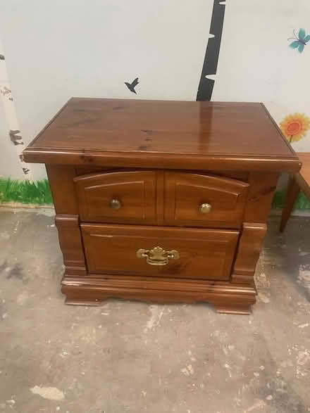Photo of free Wood Night Stand (South Elgin) #1