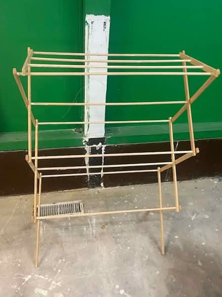 Photo of free 2 Wood Folding Drying Racks (South Elgin) #1