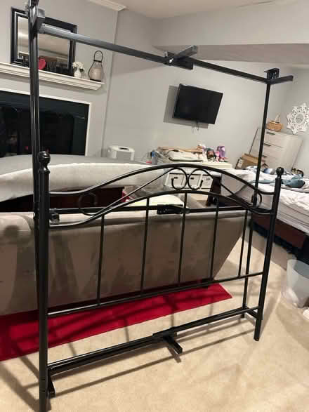 Photo of free Queen bed frame and mattress (Arlington Heights) #1