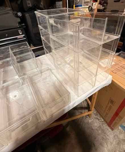 Photo of free plastic shoe boxes (Mill Valley) #1