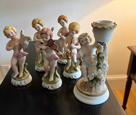 Photo of free Vintage Porcelain Cherub Figurines (Belmont, MA) #2