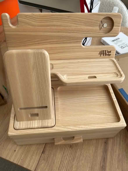Photo of free Wooden Phone Holder (Brandon DH7) #1