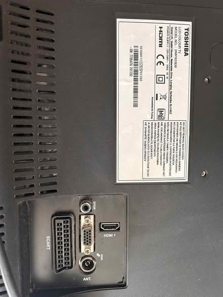 Photo of free Toshiba 24” tv (Pontypool) #2