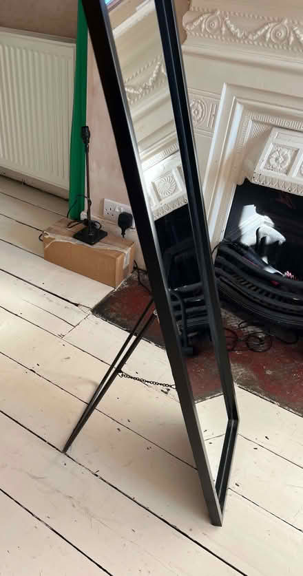 Photo of free Freestanding IKEA mirror. Very slim and lightweight. (St Margarets TW1) #2