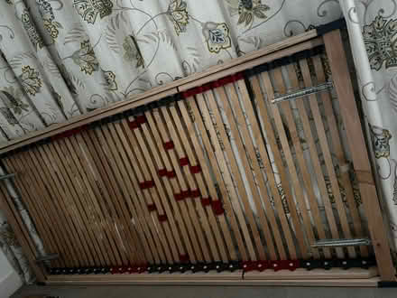 Photo of free Wooden slatted bed base (Hobson's Monument CB2) #1