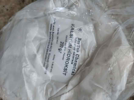 Photo of free Sodium hydroxide (caustic soda) and calcium hydroxide (St Ives PE27) #2