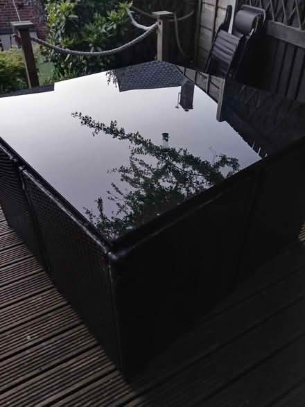 Photo of free Garden table and chairs (Swinton M27) #1