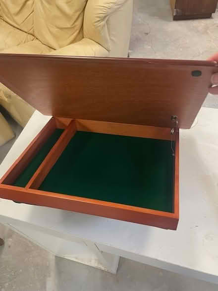 Photo of free Wood Topped Lap Desk (South Elgin) #2