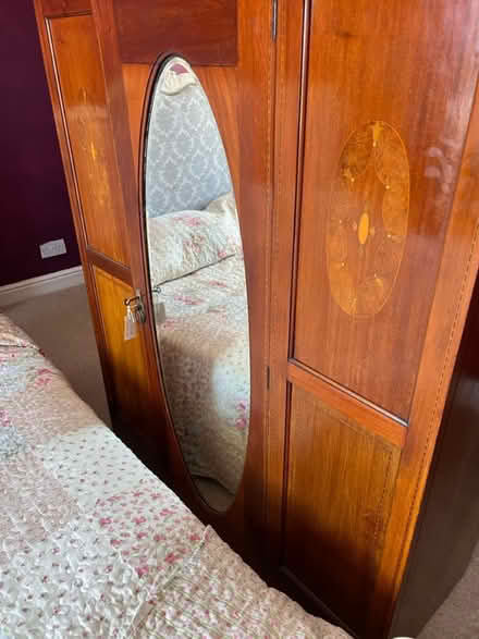 Photo of free Edwardian wardrobe (Badsey, Evesham WR11) #1