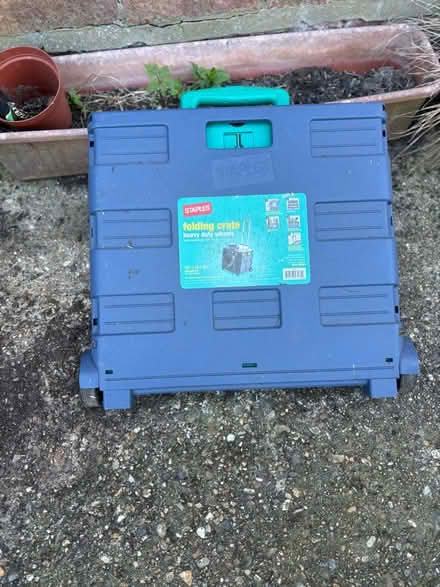 Photo of free Folding crate (Greenstead CO4) #1