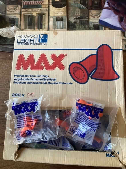 Photo of free Howard alright Max foam earplugs (Sidcup, Kent) #1