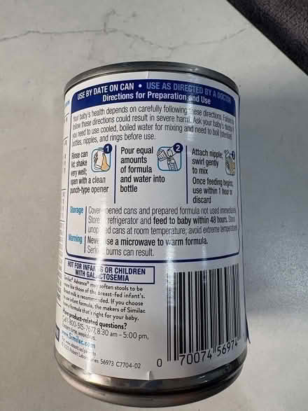 Photo of free 2 cans of Similac concentrate (West Acton area) #3