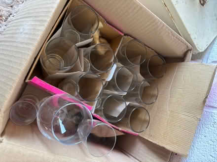 Photo of free Boxes of glasses (SK17 Buxton) #3
