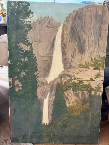 Photo of free Waterfall Landscape Painting (Belmont, MA) #1