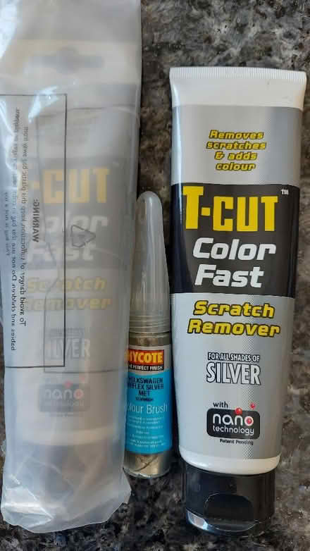 Photo of free Silver VW Colour brush and t-cut (Berrylands KT5) #1