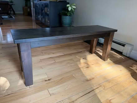 Photo of free Wooden indoor bench (Silver Spring (off of E.Wayne)) #1