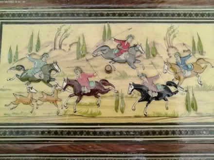 Photo of free Decorative Iranian Desk Tidy (Woollard BS39) #2