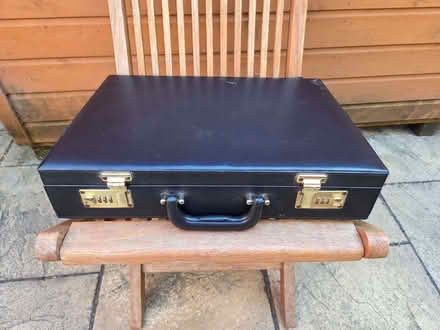 Photo of free Black briefcase (Goldsworth Park GU21) #2