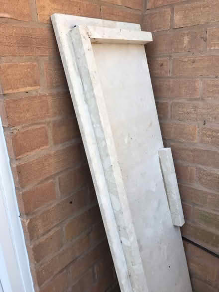 Photo of free Marble hearth (Gresford LL12) #1