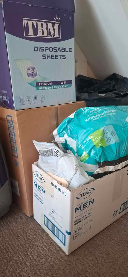 Photo of free Men's protective underwear and disposable sheets (Bitterne Park SO18) #1