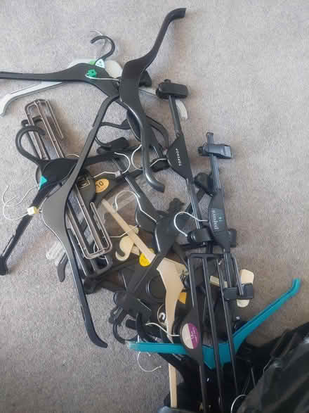 Photo of free Coat and trouser hangers (Warwick CV34) #1