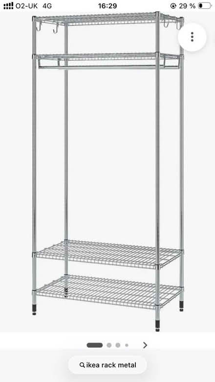 Photo of free Omar Clothing Rack (Clerkenwell N1) #2