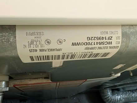 Photo of free Washer dryer (AU park) #2