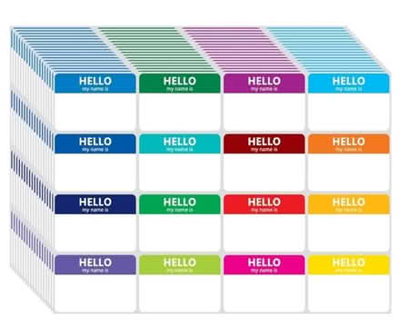 Photo of Name tags (Washington Manor, san leandro) #1