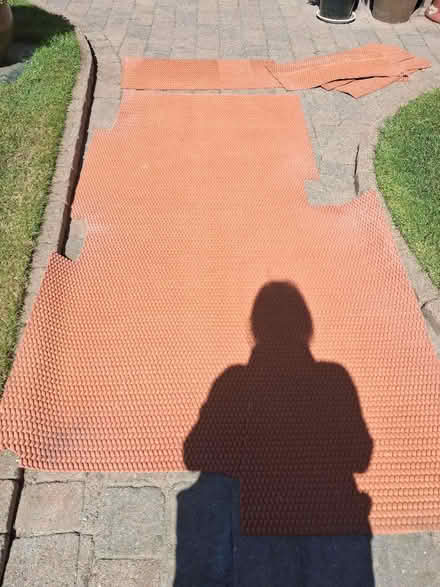 Photo of free 2 pieces of underlay (Fords Farm RG30) #1