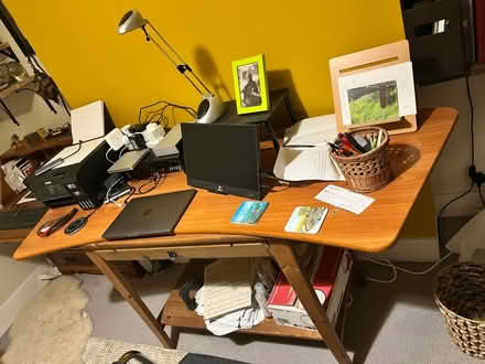 Photo of free Beautiful wood desk (Crystal Palace) #1