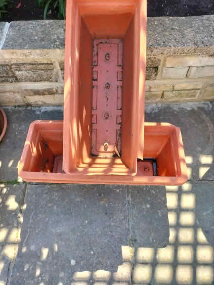 Photo of free 3 Wall Planters 2Perfect 1 edge brk (Hilsea Portsmouth PO2) #2