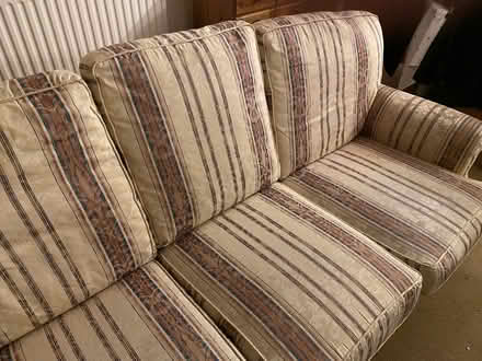 Photo of free Three seater sofa (North Coker BA22) #2
