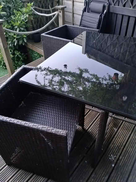 Photo of free Garden table and chairs (Swinton M27) #2