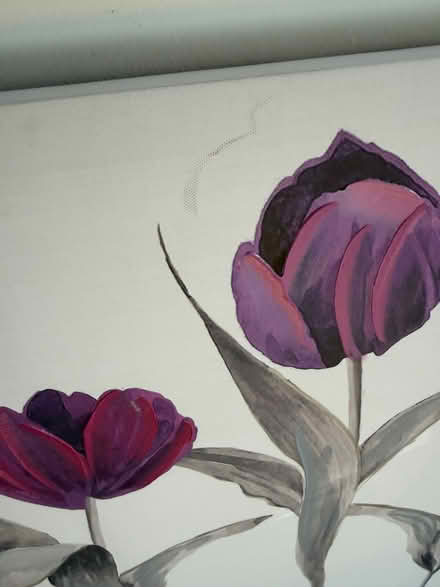 Photo of free Flower canvas picture (Bracknell Forest RG40) #2