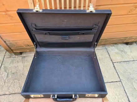 Photo of free Black briefcase (Goldsworth Park GU21) #1