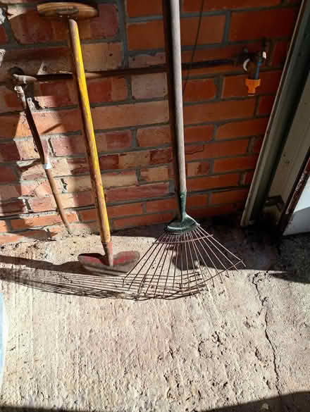 Photo of free Lawn rake and grass edger (Elmstead Market CO77AJ) #1