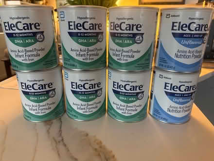 Photo of free Elecare Infant Formula (Brewster area) #1
