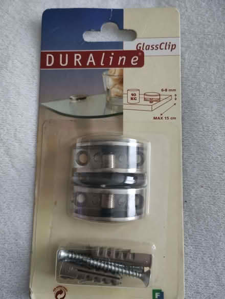 Photo of free pair of glass shelf supports (Baldock SG7) #1