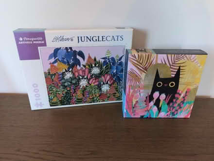 Photo of free 1000 & 500 piece cat puzzles (El Cerrito) #1