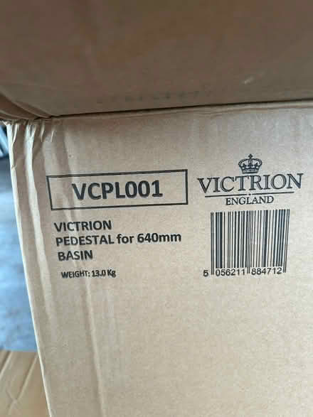 Photo of free sink pedestal (Hockerley SK23) #2