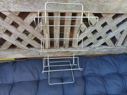 Photo of free Chrome Wine bottle rack (Bedford) #1