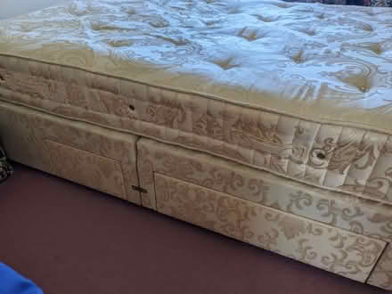 Photo of free King size Base and Mattress (available late May/early June) (Caversham Park RG4) #4