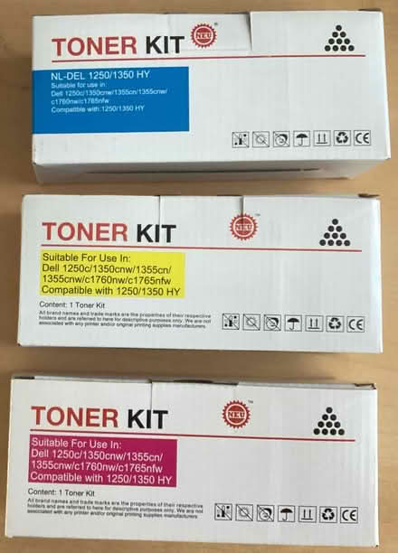 Photo of free Compatible laser printer cartridges (Stobhill NE61) #1