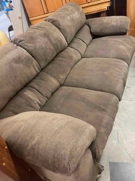 Photo of free Brown Couch (South Elgin) #1